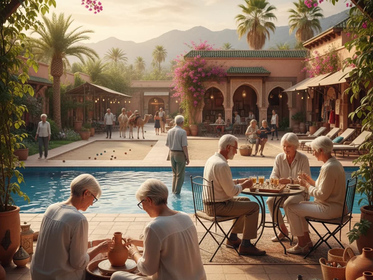 Activités et loisirs pour retraités français au Maroc