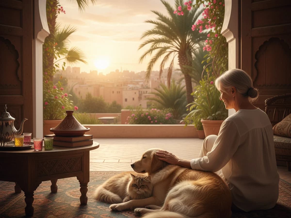 Emmener son chien ou chat au Maroc : guide du retraité