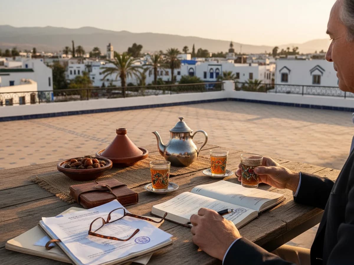 S'installer au Maroc pour sa retraite : démarches complètes