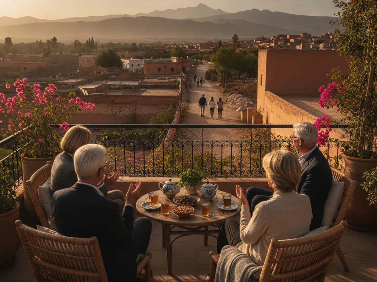 Rejoindre la communauté française au Maroc à la retraite