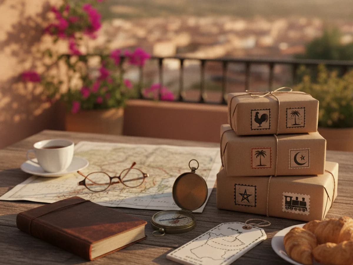 Courrier et colis entre France et Maroc : guide retraité