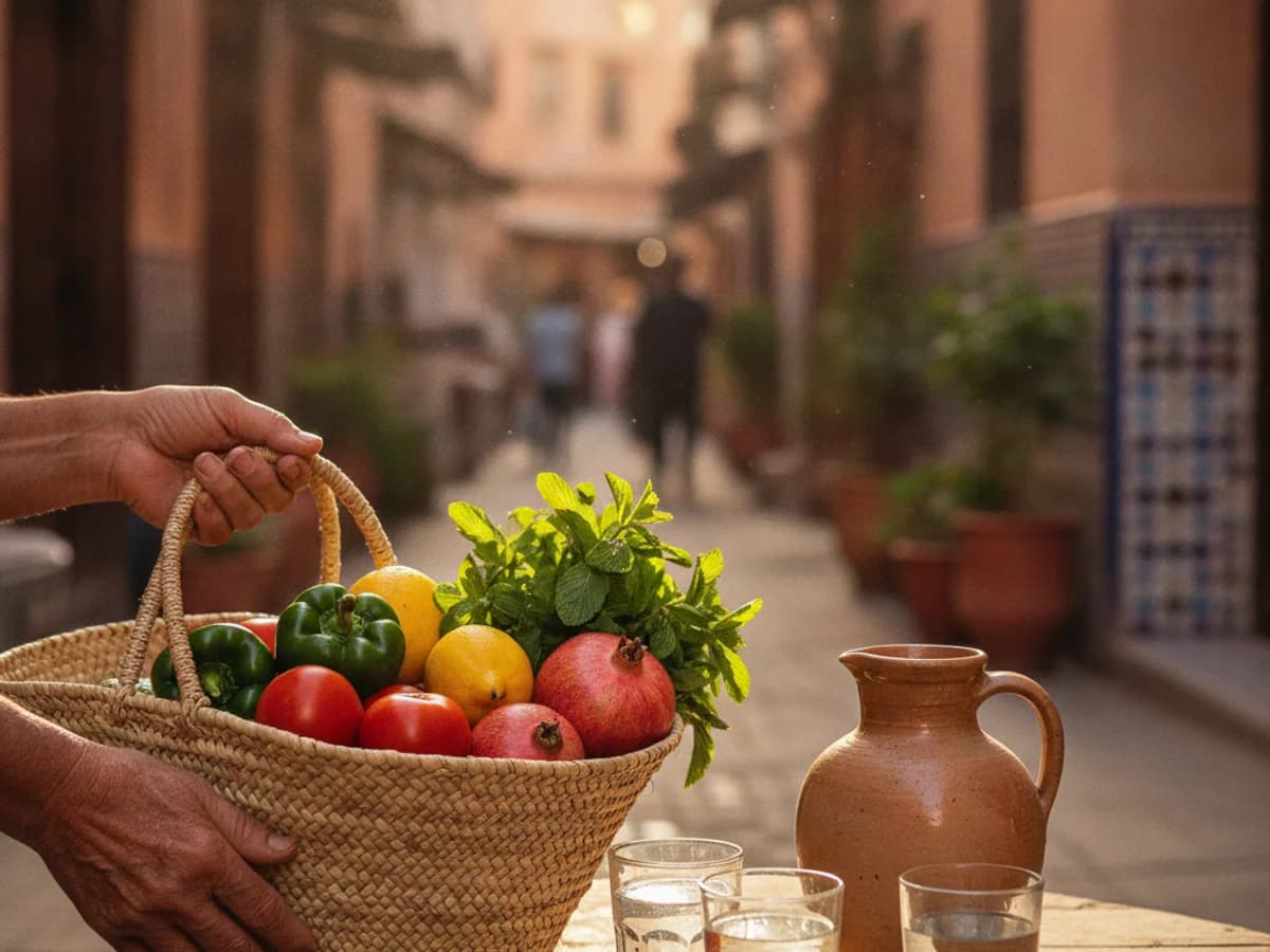 Eau potable et courses au Maroc : guide du retraité