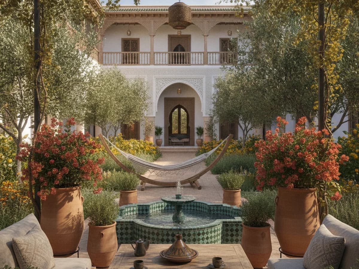 Aménager sa maison et son jardin au Maroc à la retraite