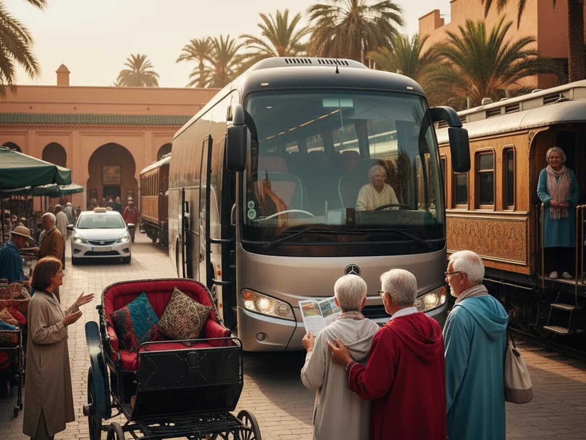Transport au Maroc pour retraités : guide complet