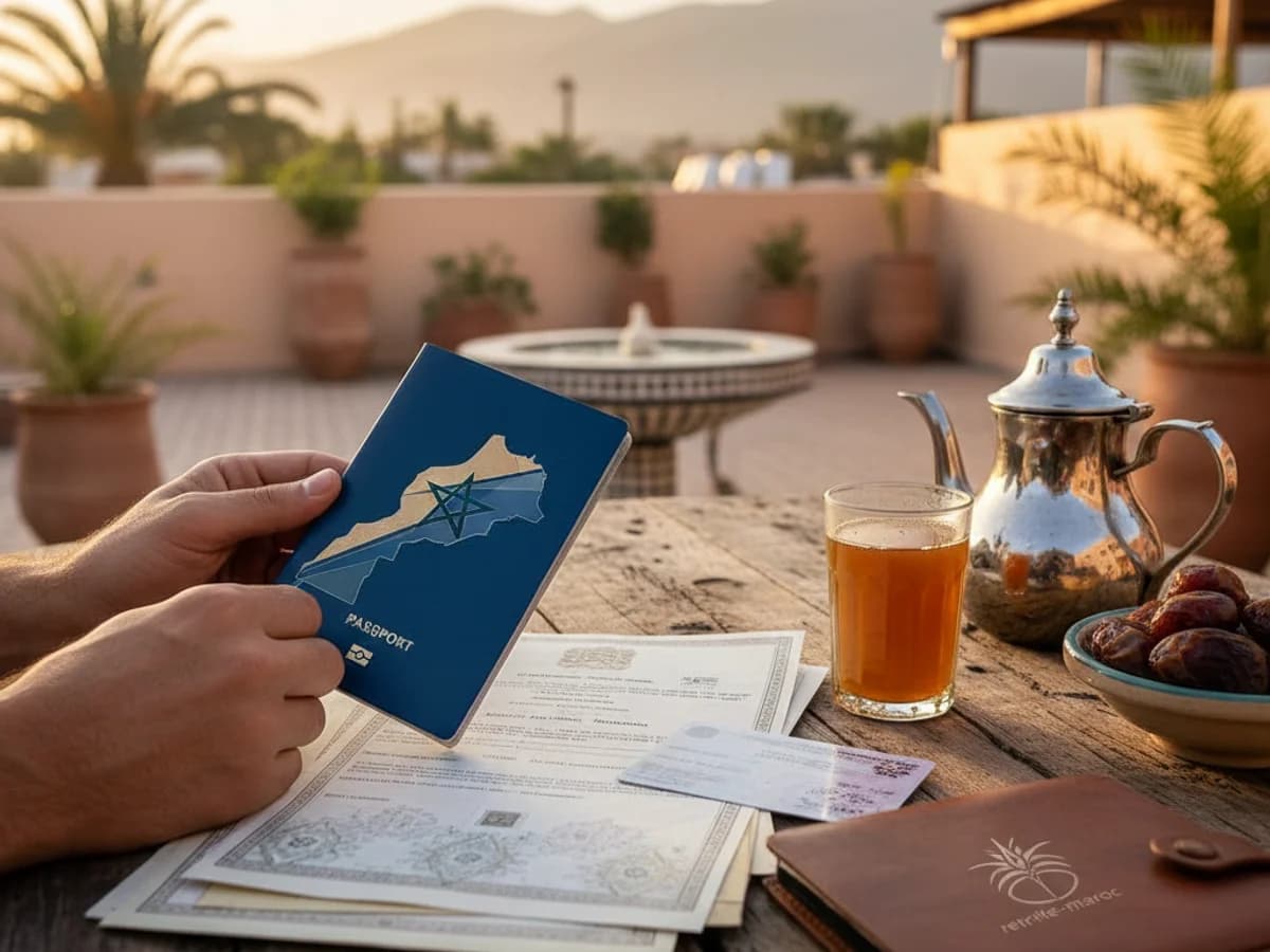 Visa et carte de séjour au Maroc : guide retraités français